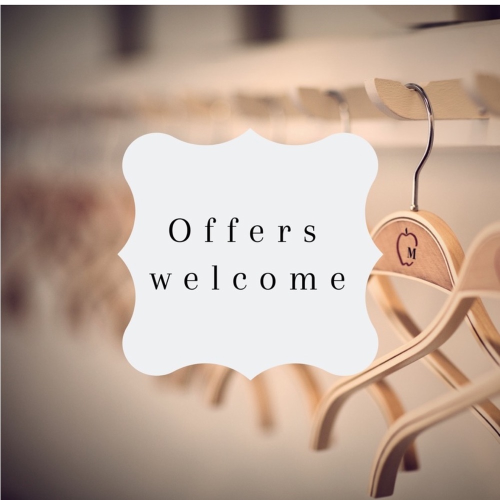 Always willing to consider offers, and I love bundles!!